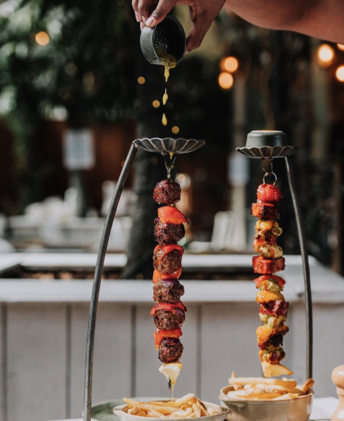 The Botanist's Hanging Kebabs